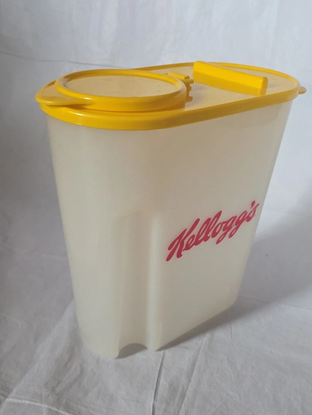Kellogg's Vintage 1996 Cereal Storage Dispenser Canister